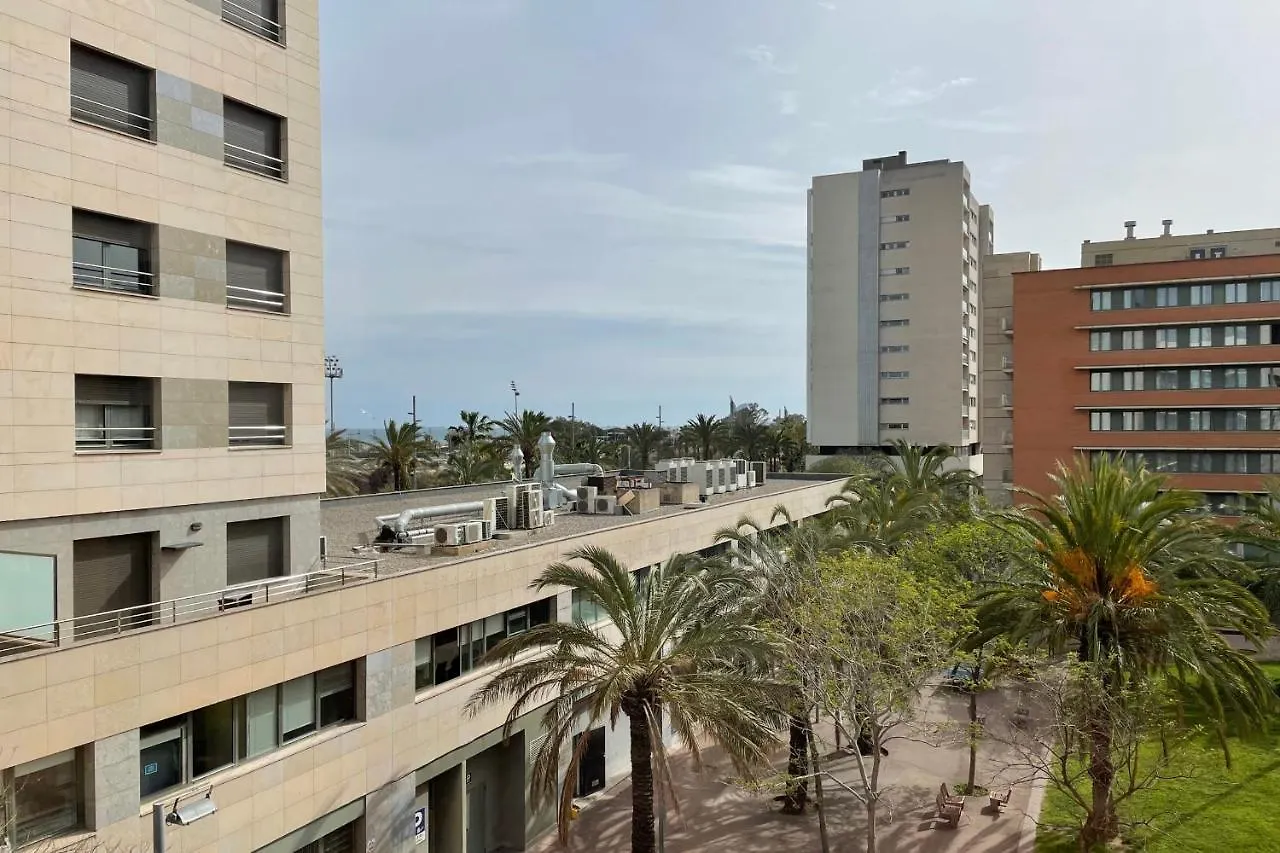 Apartment With Sea Views Next To The Beach Of Mar Bella Barcelona Spanien