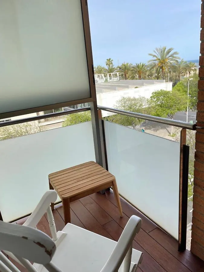 Apartment With Sea Views Next To The Beach Of Mar Bella Barcelona 0*,  Spanje